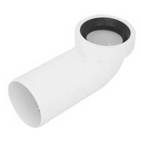 CURVA BIANCA WC  HTSB  CON GUARNIZIONE  VALSIR Diam. 110  90° VALSIR