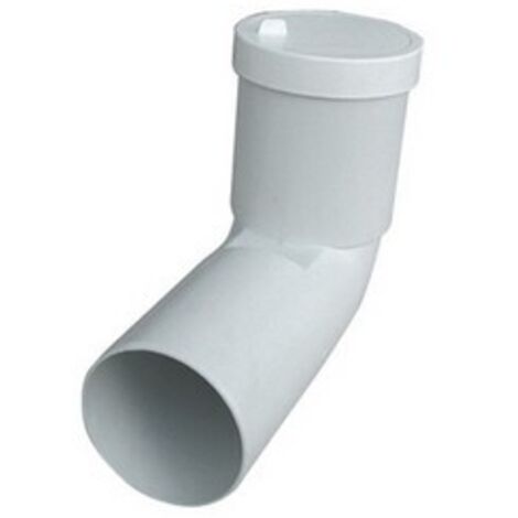 CURVA BIANCA WC PROLUNGATA  VALSIR Diam. 110  -  90° VALSI