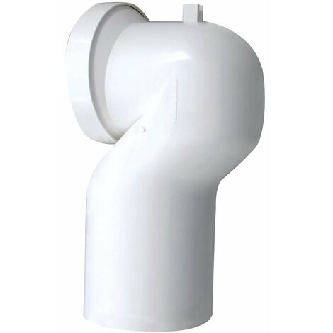 Curva Cigno Tecnica Ø100 Per Vaso Scarico Parete
