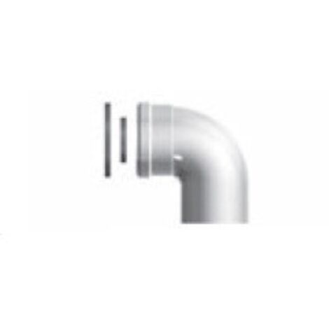 CURVA COASSIALE 60/100 M/F 90° CONDENSA - ARISTON