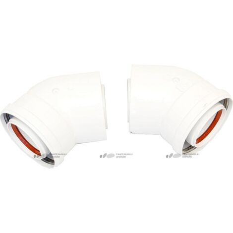 CURVA COASSIALE 80/125 M/F 45°- ARISTON