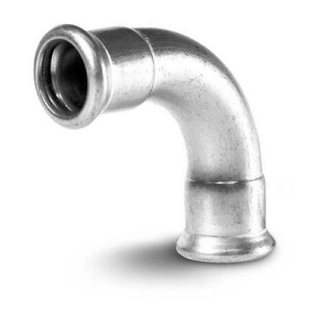 CURVA FF 90° A PRESSARE IN ACCIAIO CARBONIO Diam. 28