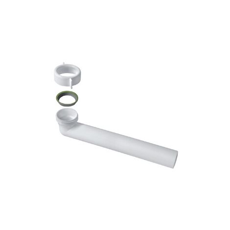 Curva filettata con ghiera e guarnizione 1" 1/2 - 40x240 mm