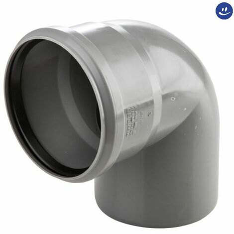 Curva gomito da 50mm - 2pz raccordo con guarnizione, scegli se  87 gradi
