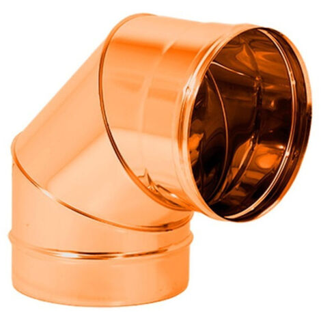 Curva gomito in rame 150mm, scegli se  90 gradi