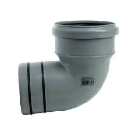 Curva in pp riduzione al pvc diam. 110 / 100 valsir 87° 30 con oring