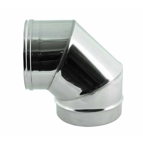 Curva inox 90° : Diametro - 140