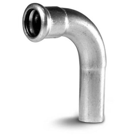 CURVA MF 90° A PRESSARE IN ACCIAIO CARBONIO Diam. 22