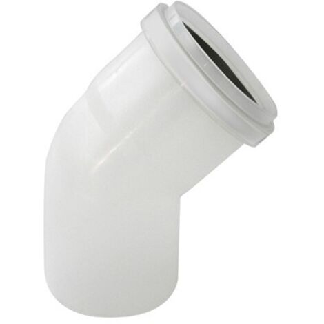 CURVA MONO-PARETE IN PPs 45° - LINEA CONDENSAZIONE Diam. 100 STABI