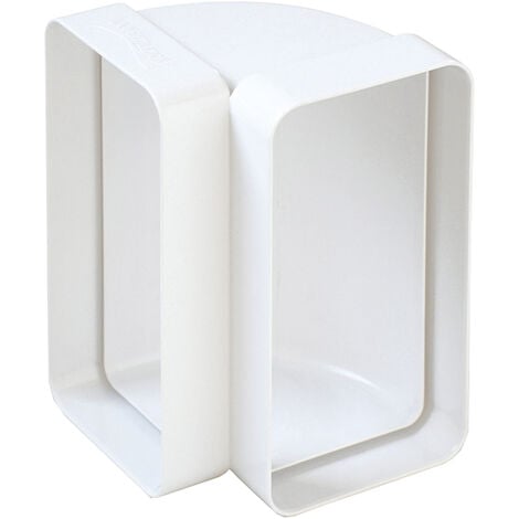 CURVA PER AERAZIONE CANALIZZATA mm.120x60 LA VENTILAZIONE