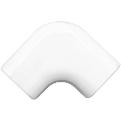 Curva piana 65x50 mm per canaline SONIA e EVA 00000012796