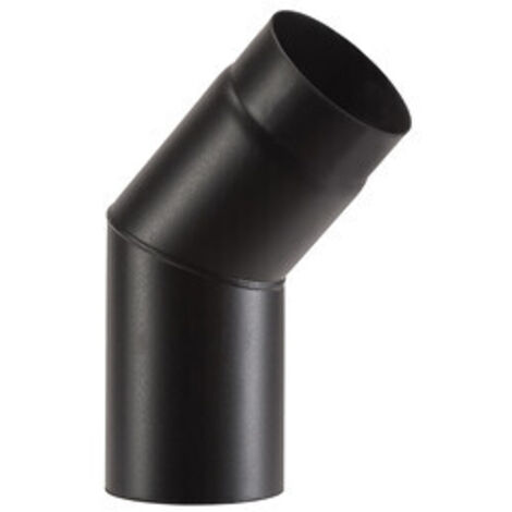 CURVA PORCELLANATA 45 D 15CM NERO OPACO TOP- 1,0 pz