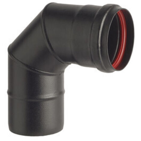 CURVA PORCELLANATA 90 PELLET D 8CM NERO OP AETERNUM