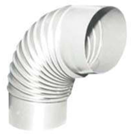 CURVA PORCELLANATA PIEGHETTATA 90 D 10CM BIANCO CLASSIC