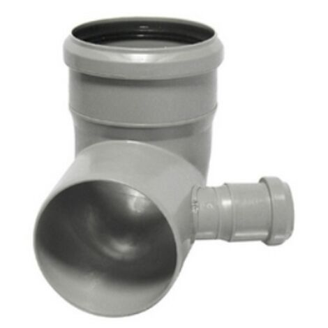 CURVA PP HTB CON ATTACCO BICCHIERE SINISTRO VALSIR Diam. 110/40 VALSIR