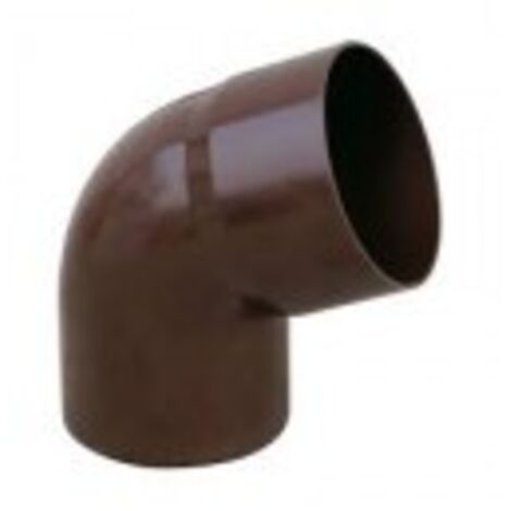 CURVA PVC MARRONE D80 67GRADI