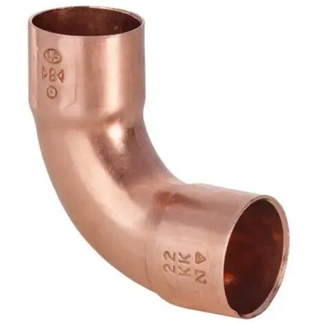 Curva Rame 90° A Saldare Per Tubo Gelo 1"3/8