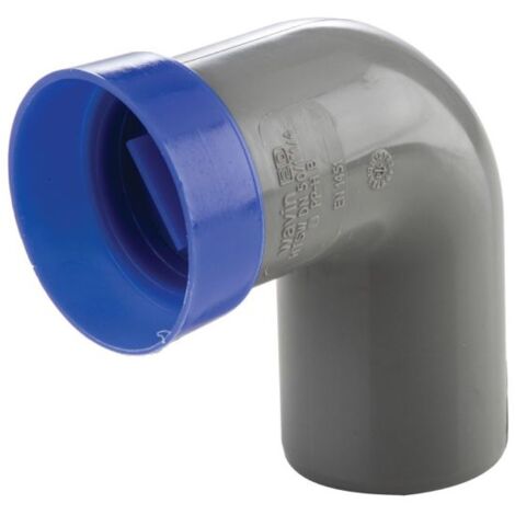 Curva tecnica ad innesto in pp con guarnizione serie ed tech ø40x11/4 WAVIN
