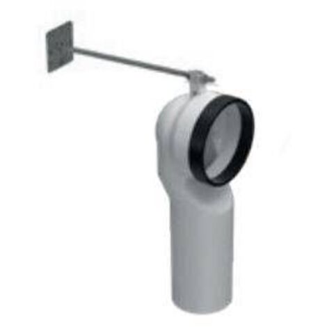 Curva tecnica per scarico traslato 13-15 cm di Ceramica Globo