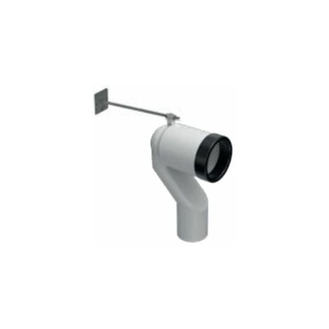 Curva tecnica per scarico traslato 16-21 cm di Ceramica Globo