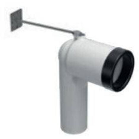 Curva tecnica per scarico traslato 6-12 cm di Ceramica Globo