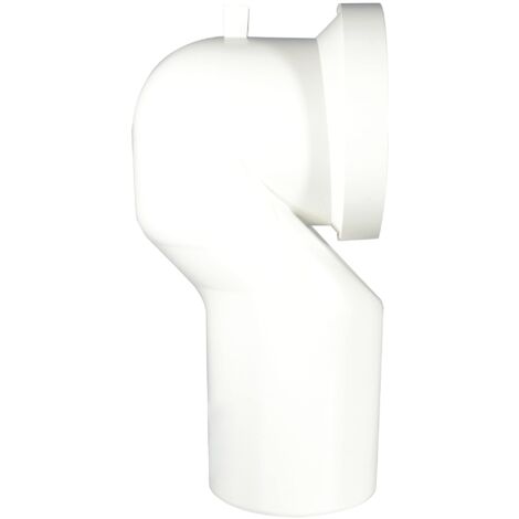 Curva tecnica per wc monoblocco bianco J112267