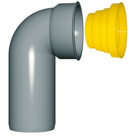CURVA TECNICA PROLUNGA C/TAPPO PROTEZIONE Diam. 40/46