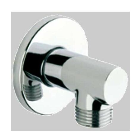 CURVA TONDA DA ARREDAMENTO CON ROSONE 1/2x1/2
