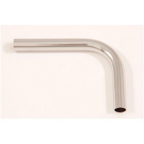 Curva tubo 100 x 70 mm 12 tubo cromato IDEAL STANDARD