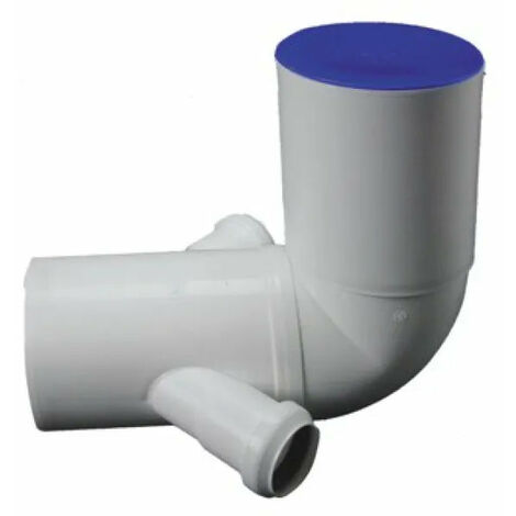 Curva Wc Ø110/50 2 Attacchi Orientabile