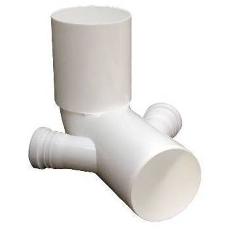 CURVA WC ALTA D. 110 IN PP CON 2 ATTACCHI Misura: attacchi D. 40