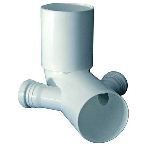Curva wc alta in polipropilene : Diametro - 110, Modello - CON 2 ATTACCHI (DX + SX) Ø40