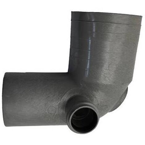 CURVA WC D. 100 1 ATTACCO Diam. 40 Destro