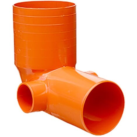 CURVA WC IN PVC ø 110 / 2 x 40