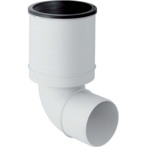 Curva wc prolungata ad innesto in pp serie silent ø90 GEBERIT