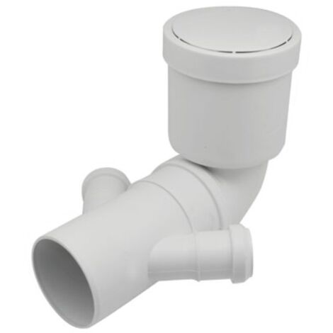 CURVA WC PROLUNGATA CON DOPPIO ATTACCO Diam. 90/50 VALSIR