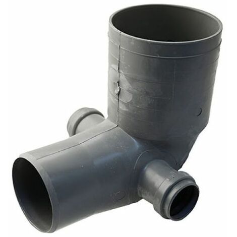 CURVA WC RID. 100/90  2 ATTACCHI Diam. 40