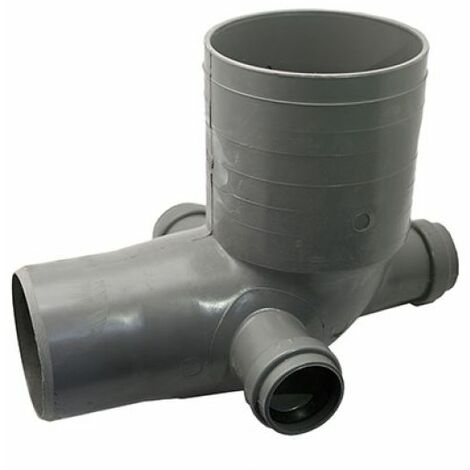 CURVA WC RID. 100/90 3 ATTACCHI Diam. 40