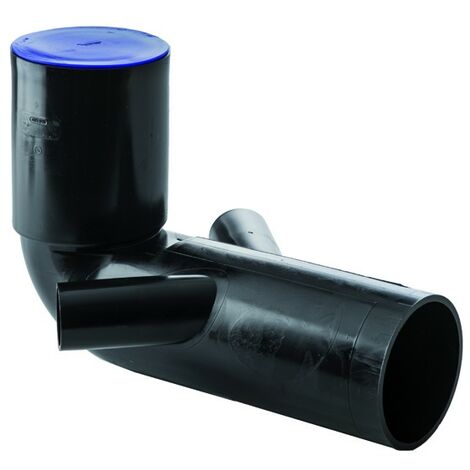CURVA WC TIPO B PROLUNGATA CON 2 ATTACCHI PE ø110/40/40   WAVIN ITALIA S.P.A.