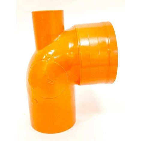 Curva wc - tipo basso in pvc : Modello - 1 attacco posteriore Ø50