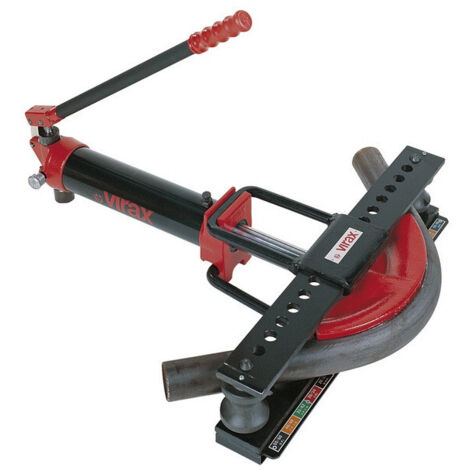 Curvadora hidráulica manual VIRAX para tubo de acero Ø 3/8 a 2 - 240243