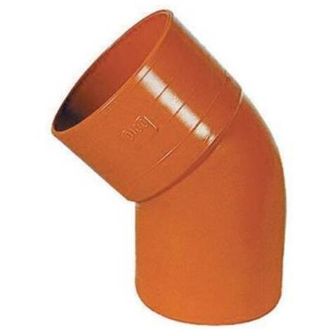 CURVE 45° IN PVC Diam. 160