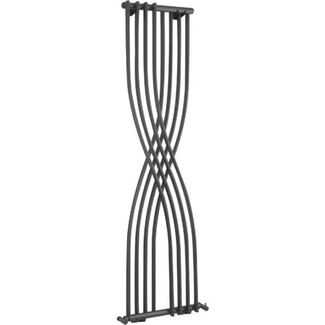 Curved Designer Radiator - 1775mm x 450mm - 2020 BTU - Anthracite
