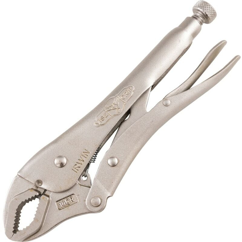 Irwin - 10CR Visegrip Curve Jaw Locking Plier 10in 250mm Mole Grips 10508017