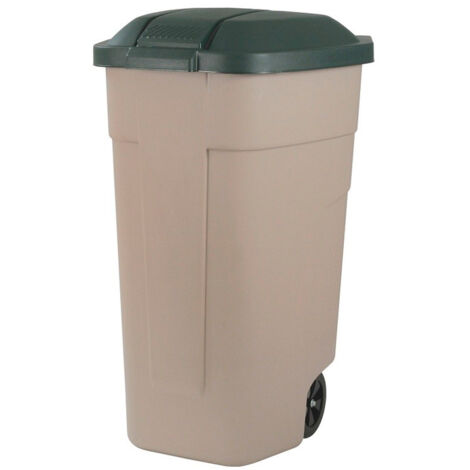 Curver 176805 110 L Rectangular Plástico Beige, Verde