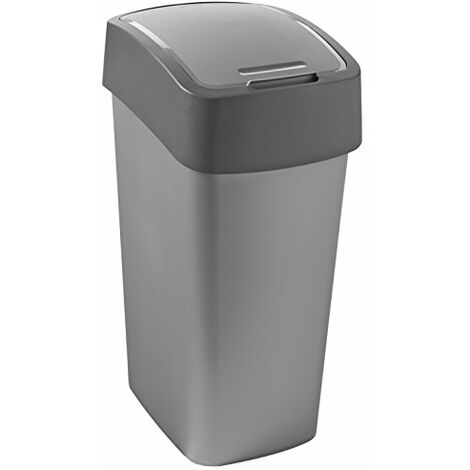40 l colore: Grigio Pattumiera per rifiuti Curver 