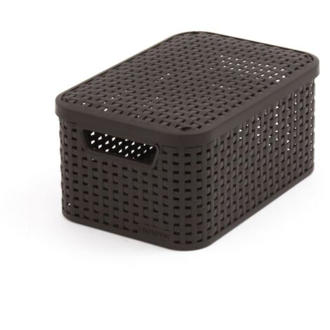 Curver 205839 - Scatola con coperchio, in polipropilene, S