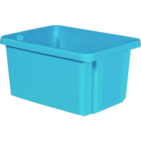 Coffre à Linge CURVER 40L - Style Rotin Texturé, Design élégant Pour Buanderie