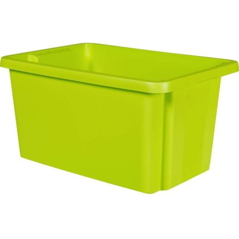 Curver 225410 Bac gerbable emboîtable ESSENTIALS Drehstapelbox 45L, grün empilable vert 1 pc(s)