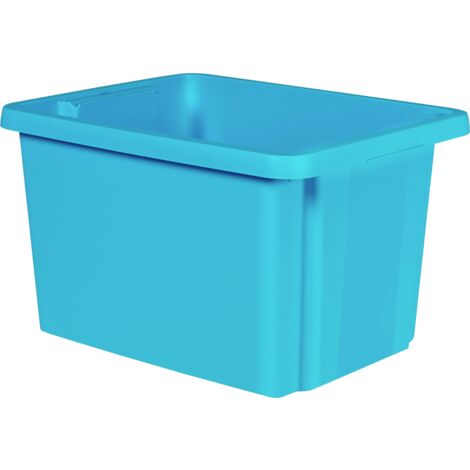 Curver 225501 Bac gerbable emboîtable ESSENTIALS Drehstapelbox 26L, blau empilable bleu 1 pc(s) W728793